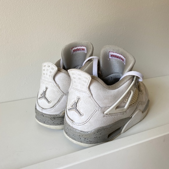 Air Jordan 4 Retro GS ‘White Oreo’, size US W 8.5 - Picture 3 of 8